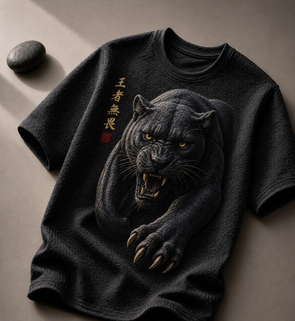 The Fearless Sovereign Black Panther T-Shirt