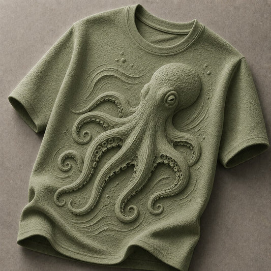 Guardian Green Sea Mystic Octopus T-Shirt