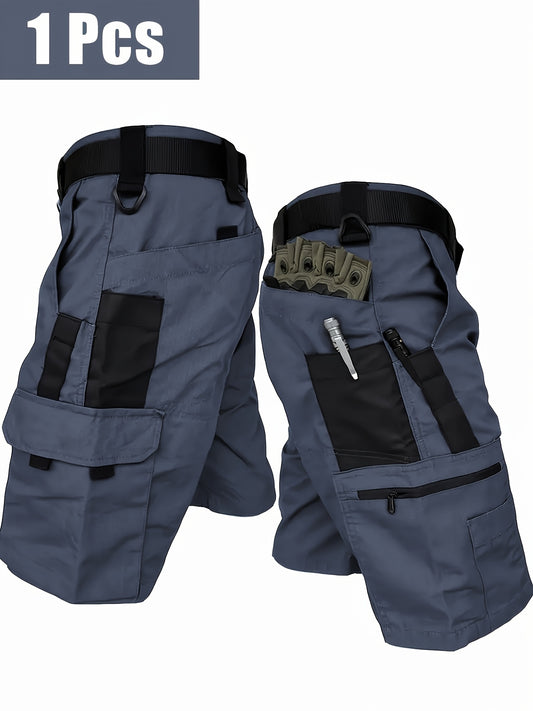 Men'S Tactical Cargo Shorts - Multi-Pocket High Quality Outdoor Camping Hiking Fishing Hunting Special | Durable Lightweight Comfortable Adjustable Waist Design | Outdoor Gear (Belt Not Included)