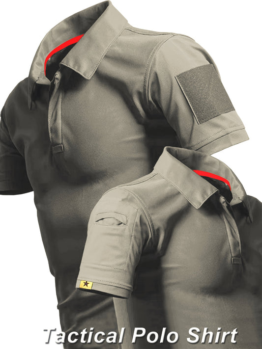 Classic Solid Color Men'S Short Sleeve Polo Shirt Summer Comfortable Breathable Lapel Outdoor Shirt Without Additions