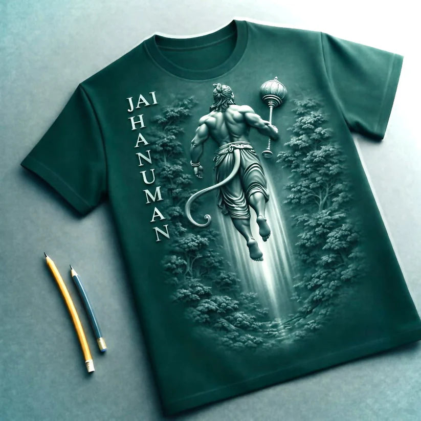 Lord Hanuman Rising Strength T-Shirt