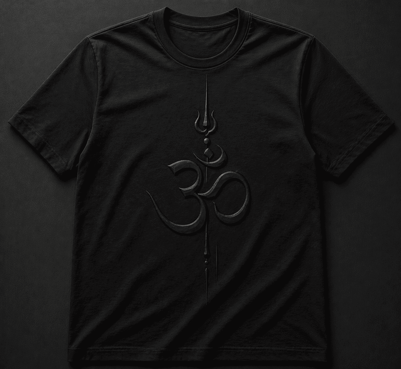 Lord Shiva Trident Black T-Shirt