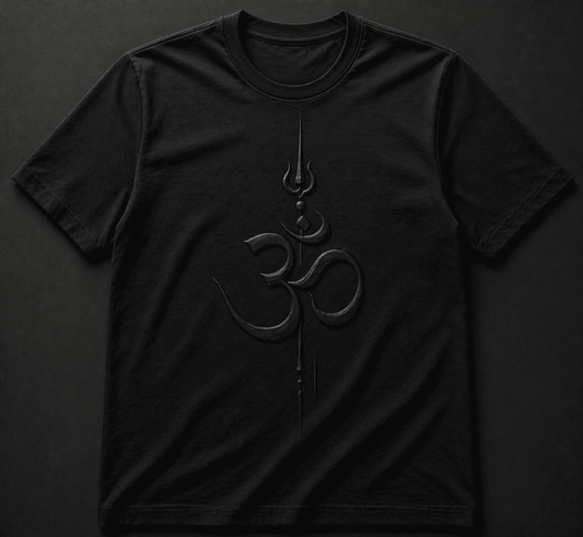 Lord Shiva Trident Black T-Shirt