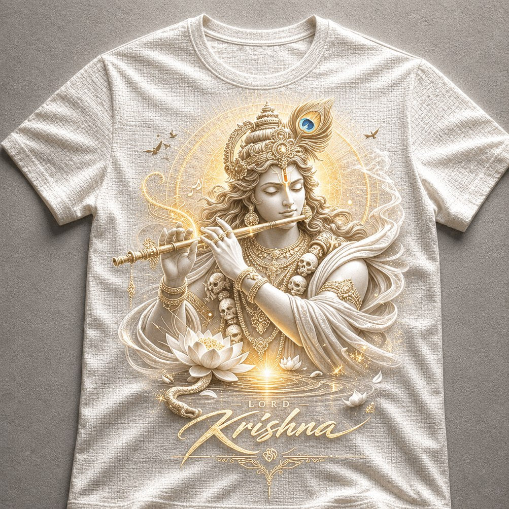 Lord Krishna Flute of Love T-Shirt