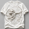 Divine Lord Rama Ayodhya Inspired White T-Shirt