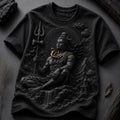 Lord Shiva Cosmic Tandava Black T-Shirt