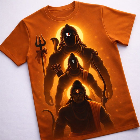 Lord Shiva Great Rama Powerful Hanuman T-Shirt
