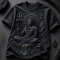 Lord Shiva Mystic Energy Black T-Shirt