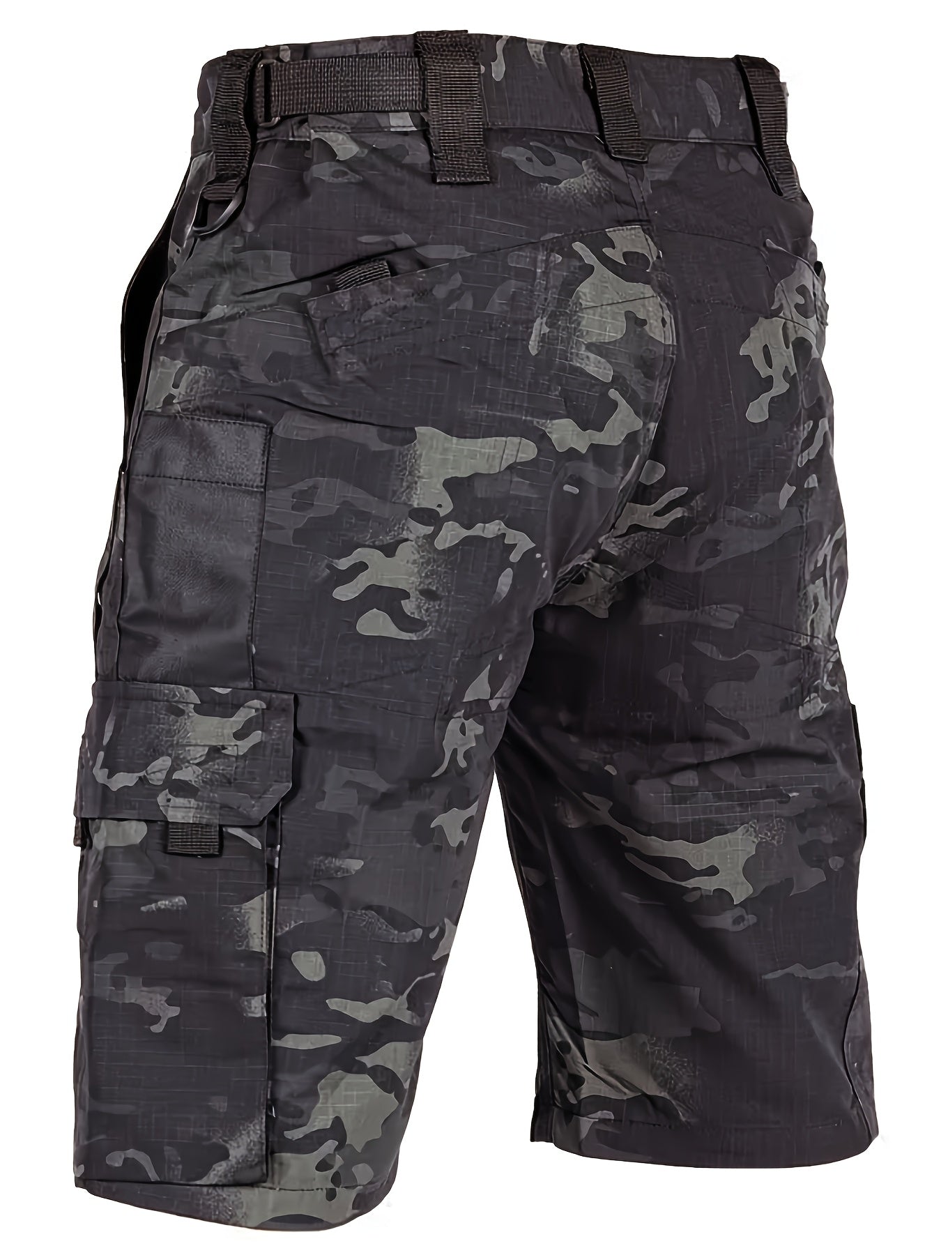 Men'S Outdoor Shorts, Durable Tear-Resistant Shorts, Multi-Pocket Cargo Shorts, Running Training Hiking And Outdoor Riding Fishing Daily And Casual Camping Outdoor Sports